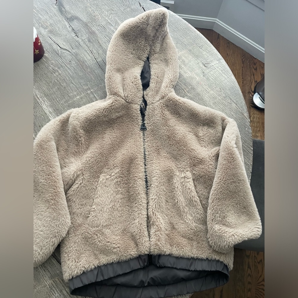 Zara Girls faux fur coat